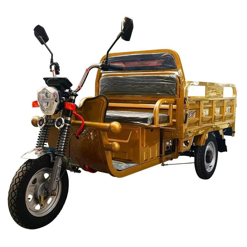 Electric tricycle pulling cargo small agricultural tricycle battery car