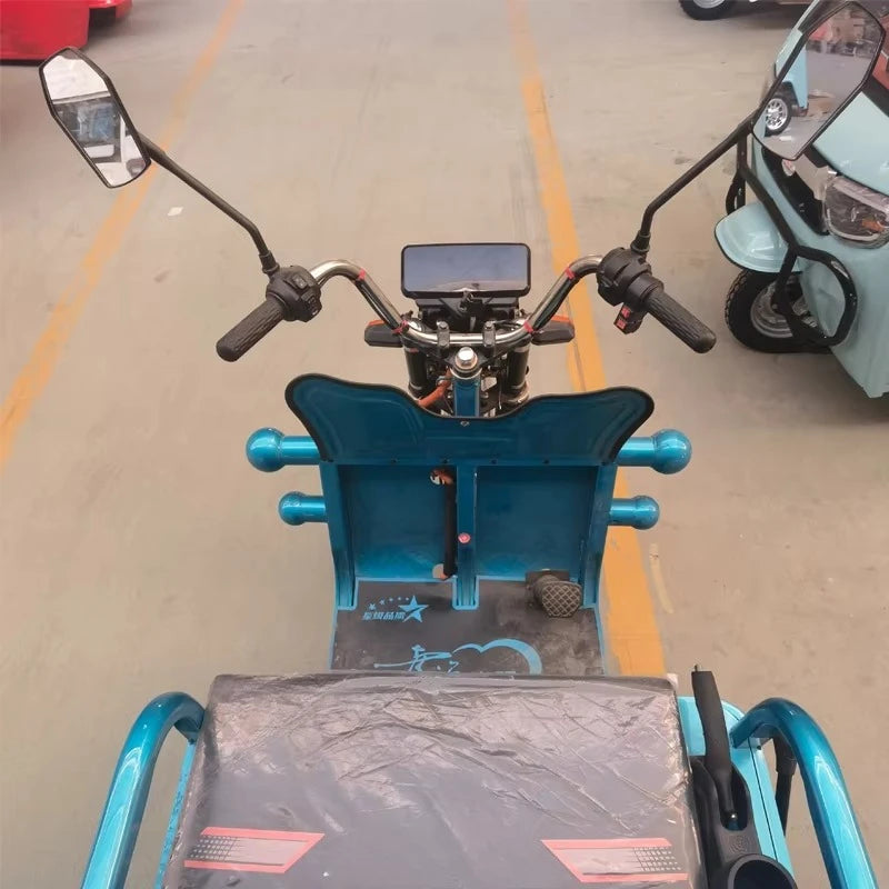 Farm Electric Tricycle Cargo Pedal  Delivery Hot Sale Mini 2025